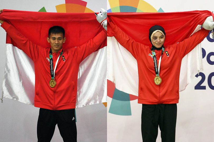 Iqbal-Sarah, Suami-Istri Peraih Emas Bagi Indonesia Lewat Pencak Silat