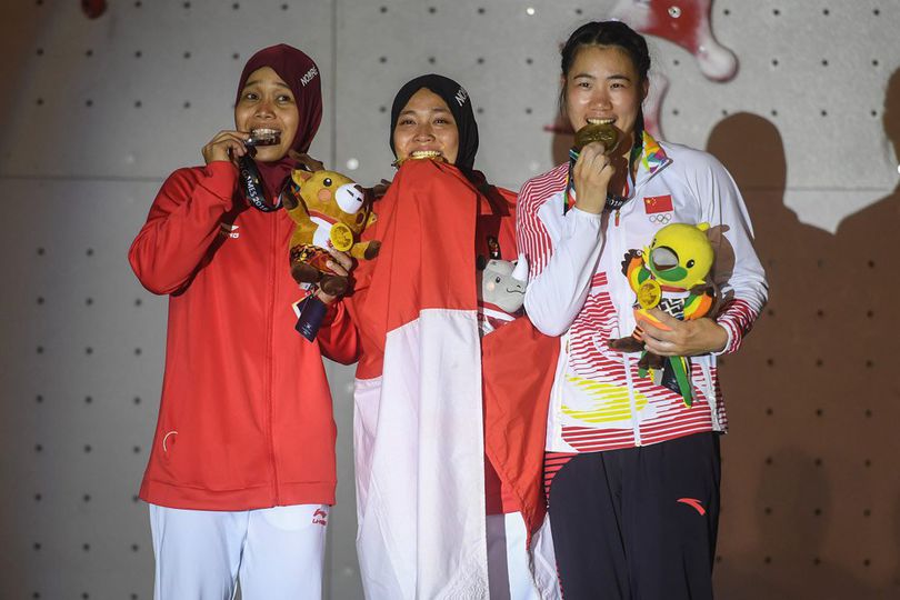 Rebut Perak Panjat Tebing, Puji: Asian Games 2018 Loncatan ke Olimpiade