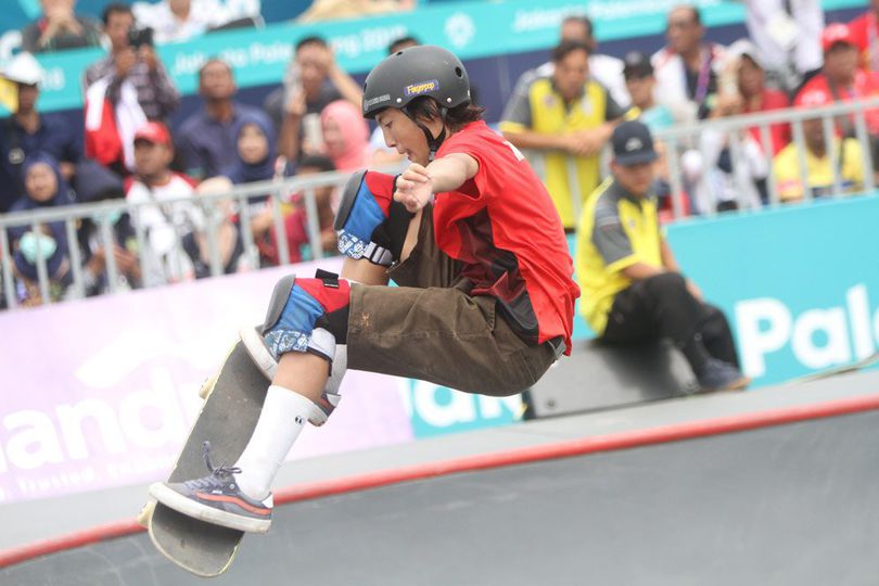 Indonesia Rebut Perak dan Perunggu di Skateboard Asian Games 2018