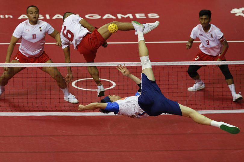 Sepak Takraw Putra Indonesia Rebut Perak di Asian Games 2018