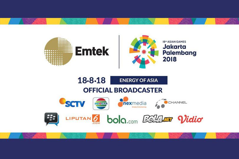 Jadwal Live Streaming Asian Games 2018 di SCTV, Minggu, 26 Agustus 2018