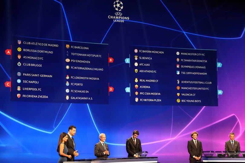 Hasil Drawing Fase Grup Liga Champions 2018-19