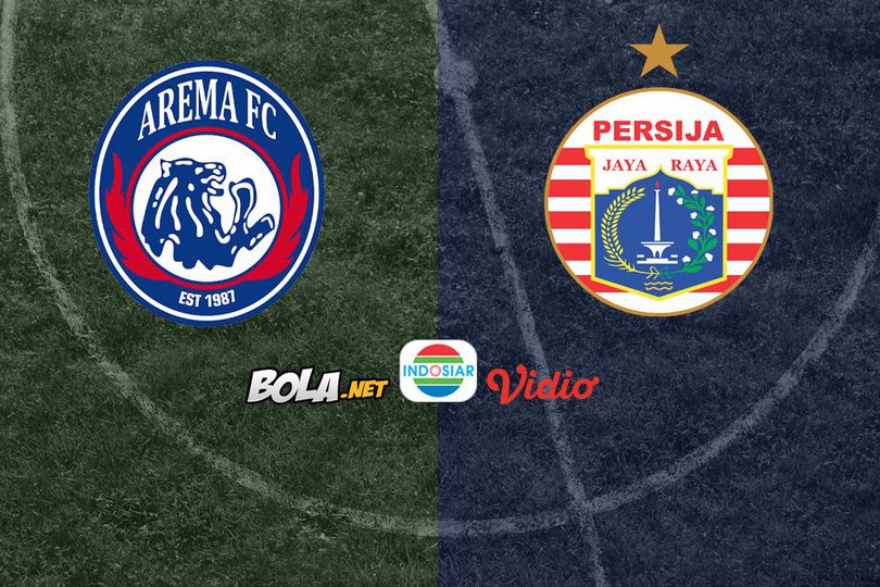 Saksikan Live Streaming Liga 1 di Indosiar: Arema FC vs Persija Jakarta