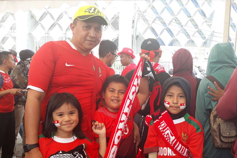 Situasi Lebih Kondusif, Supporter Berani Bawa Anak-Anak Nonton Timnas Indonesia