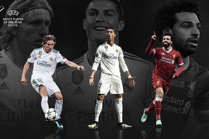 Modric, Salah dan Ronaldo Jadi Nominasi Pemain Terbaik UEFA