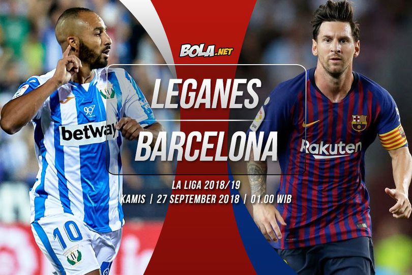 Data dan Fakta La Liga: Leganes vs Barcelona