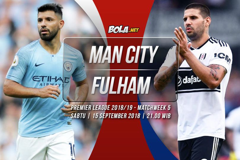 Data dan Fakta Premier League: Manchester City vs Fulham