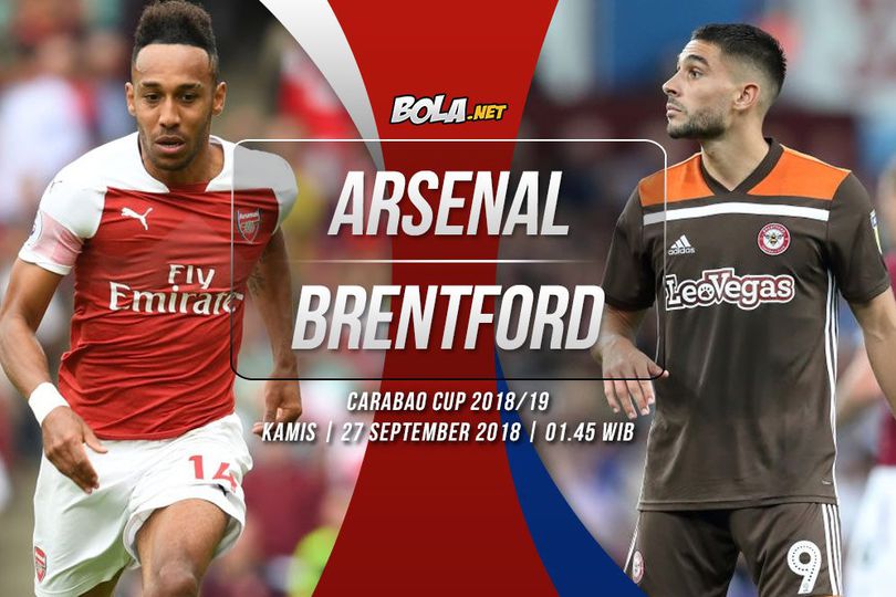 Prediksi Arsenal vs Brentford 27 September 2018