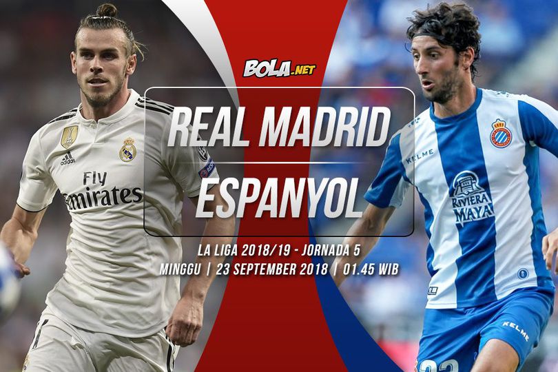 Data dan Fakta La Liga: Real Madrid vs Espanyol