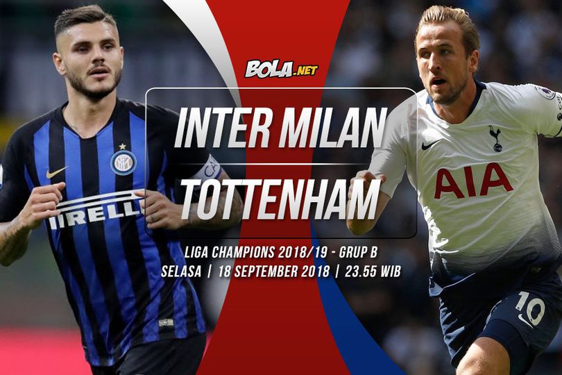 Data dan Fakta Liga Champions: Inter Milan vs Tottenham