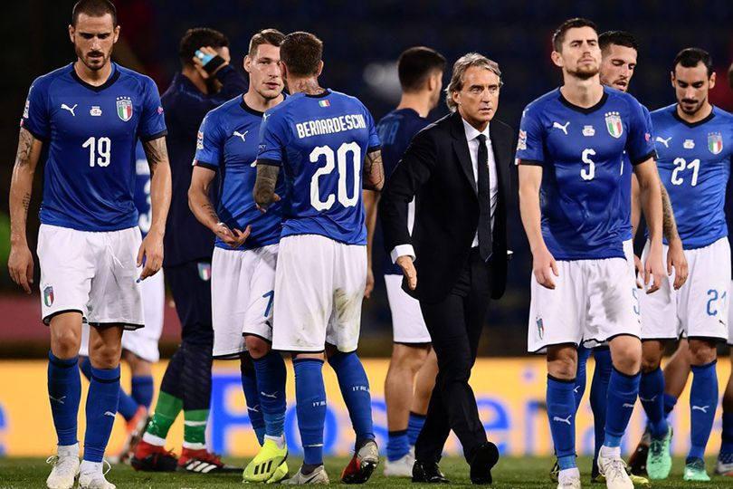 Mancini Tegaskan Lini Serang Italia Tak Bermasalah