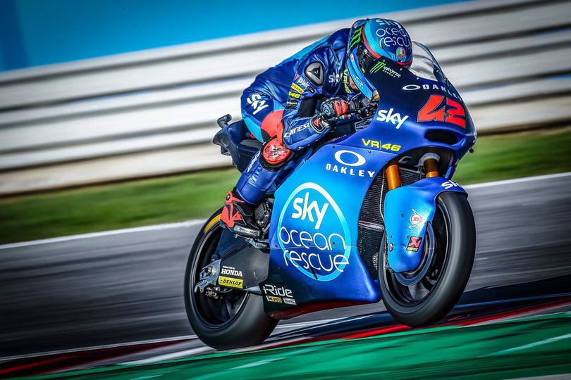 Hasil Balap Moto2 Misano 2018: Bagnaia Dominasi Seri Kandang