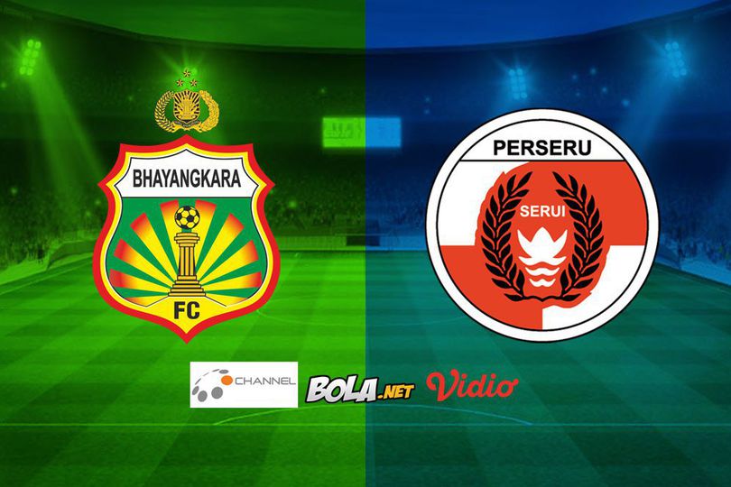 Live Streaming Liga 1 di O Channel: Bhayangkara FC vs Perseru Serui