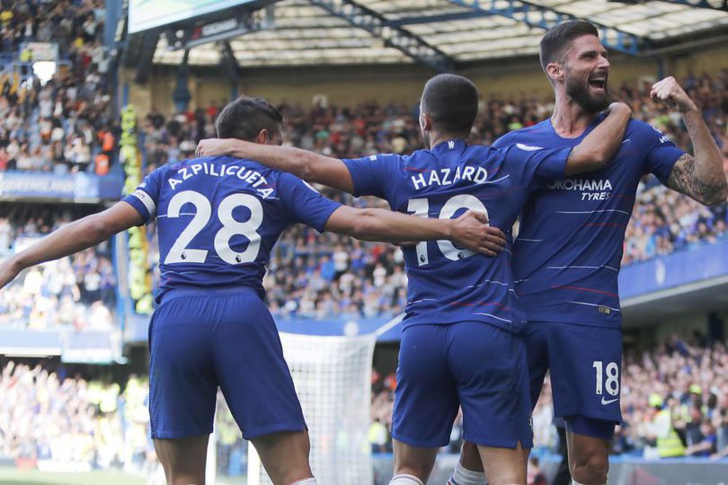 Kalahkan Cardiff City, Eden Hazard Sanjung Kualitas Olivier Giroud