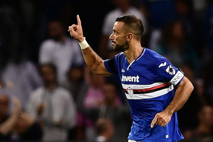 Ajegile! Quagliarella Ciptakan Salah Satu Kandidat Gol Terbaik Musim Ini