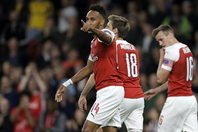 Catatan Laga Arsenal vs Vorskla Poltava: Aubameyang Panas di Eropa!