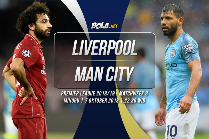 Data dan Fakta Premier League: Liverpool vs Manchester City