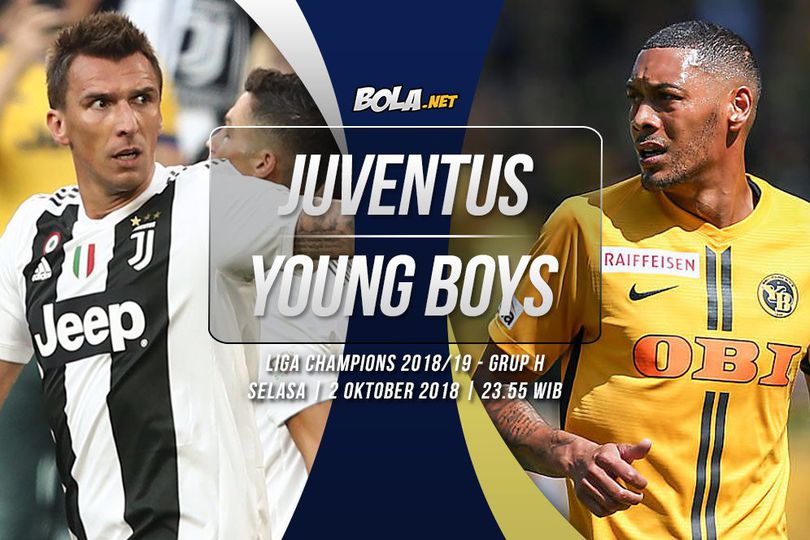 Data dan Fakta Liga Champions: Juventus vs Young Boys