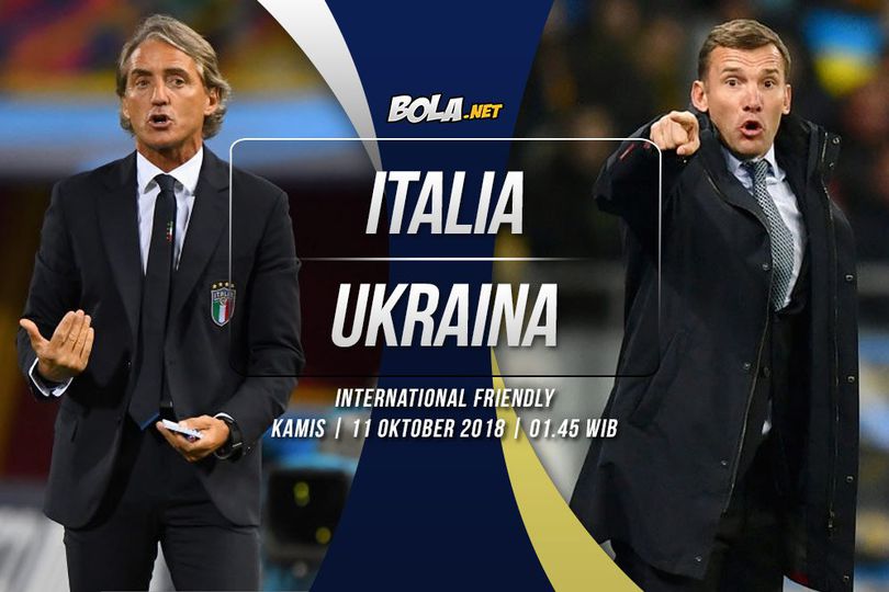 Prediksi Italia vs Ukraina 11 Oktober 2018