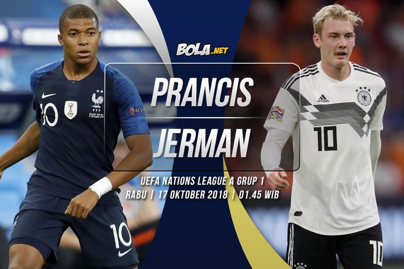 Prediksi Prancis vs Jerman 17 Oktober 2018