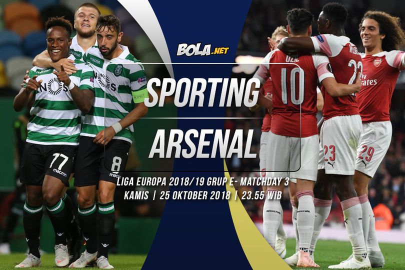 Prediksi Sporting Lisbon vs Arsenal 25 Oktober 2018