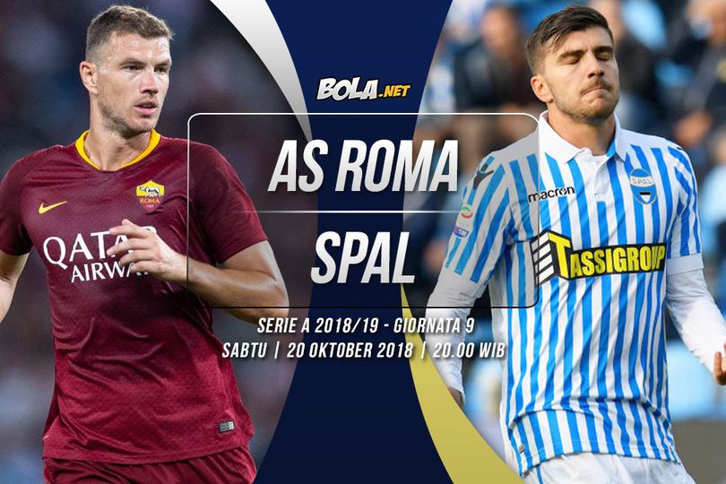 Prediksi AS Roma vs SPAL 20 Oktober 2018