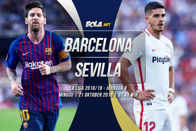 Data dan Fakta La Liga: Barcelona vs Sevilla