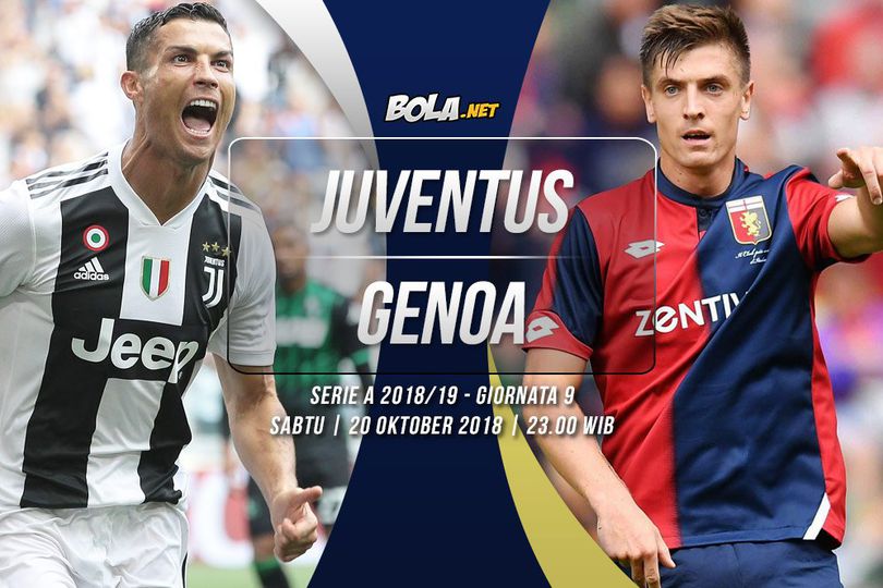 Data dan Fakta Serie A: Juventus vs Genoa