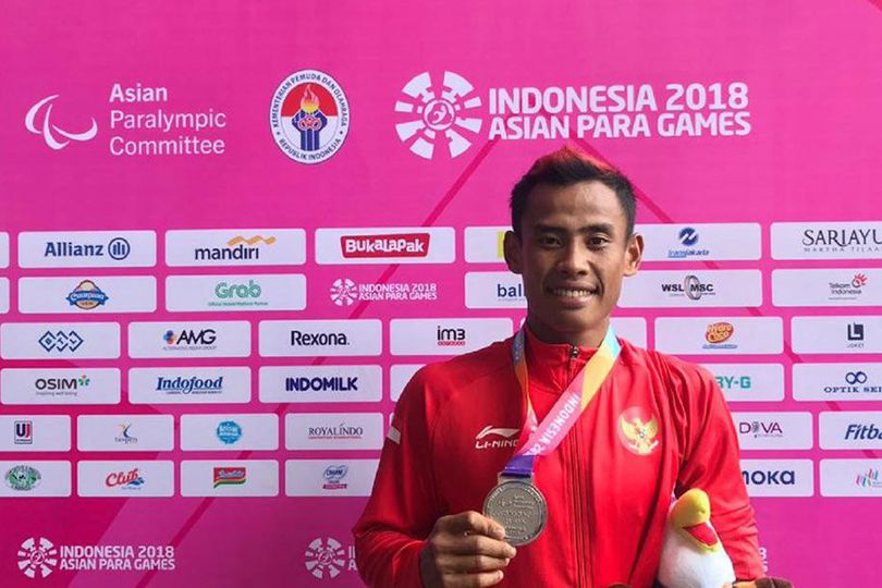 Istimewanya Medali Perak Asian Para Games 2018 bagi Rizal Bagus Saktiyono