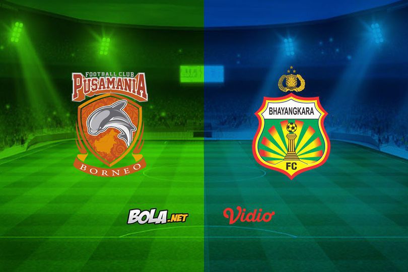 Live Streaming Liga 1 di Vidio.com: Borneo FC vs Bhayangkara FC