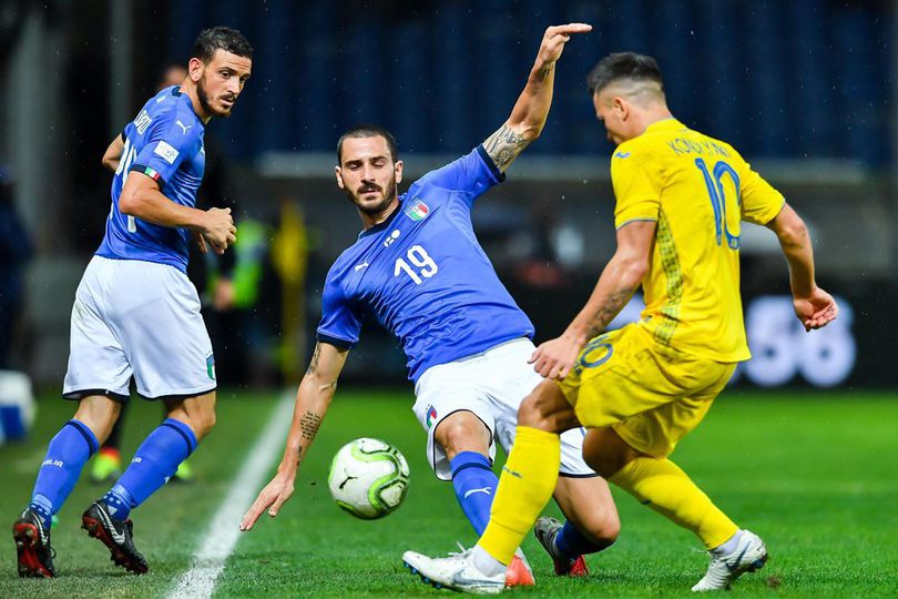 Hasil Pertandingan Italia vs Ukraina: Skor 1-1