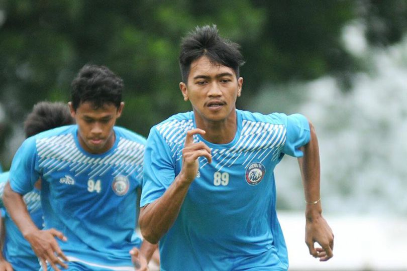 Dipanggil ke Timnas U-22, Gelandang Muda Arema Gembira