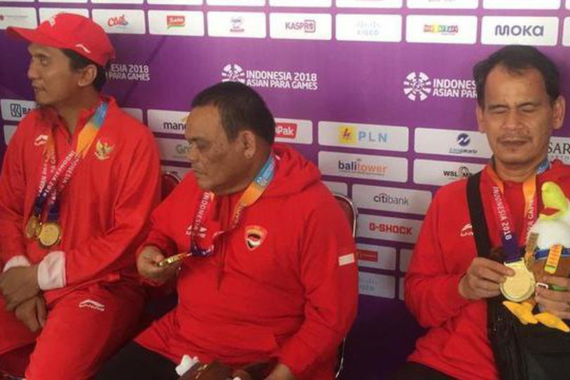 Keren, Huruf Braille Diaplikasikan di Medali Asian Para Games 2018