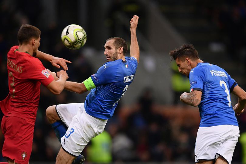 Hasil Pertandingan Italia vs Portugal: Skor 0-0