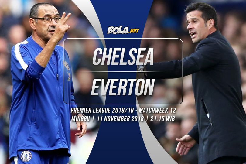 Data dan Fakta Premier League: Chelsea vs Everton