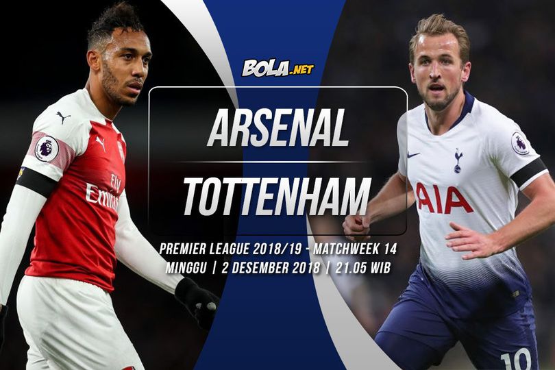 Data dan Fakta Premier League: Arsenal vs Tottenham