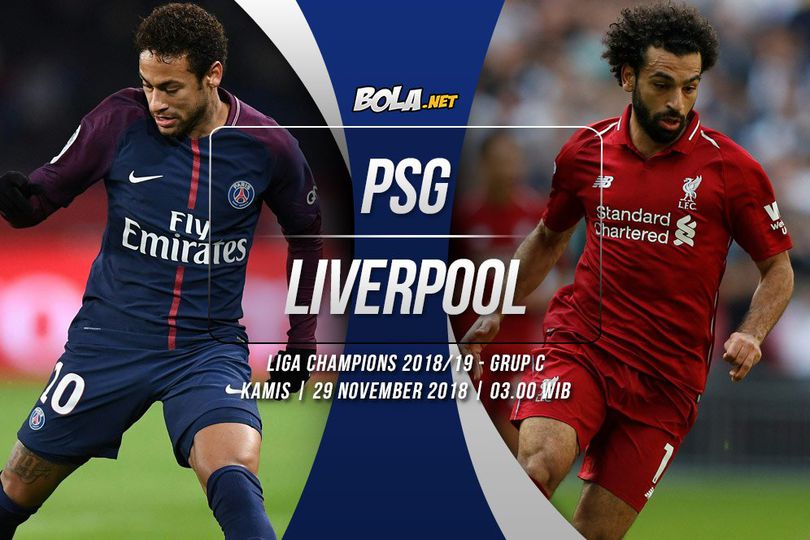 Data dan Fakta Liga Champions: PSG vs Liverpool