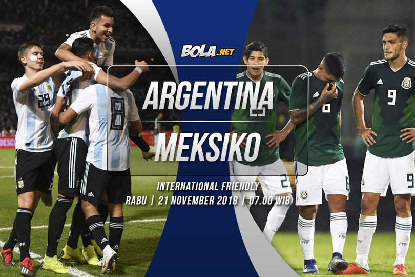 Prediksi Argentina vs Meksiko 21 November 2018