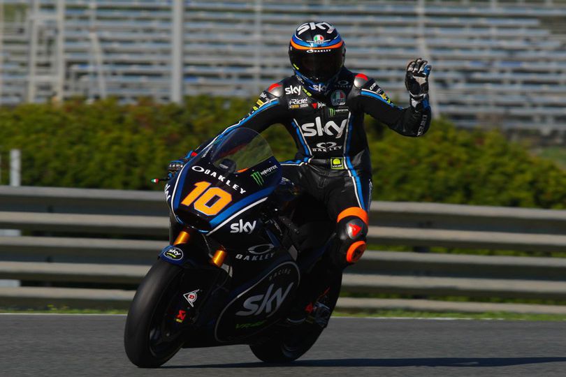 Debut Triumph, Marini Tercepat di Uji Coba Moto2 Jerez