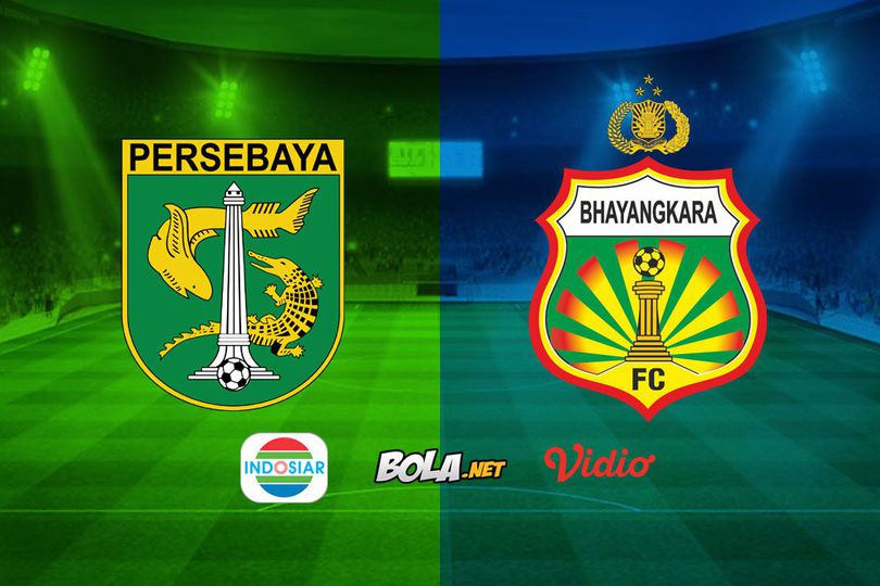 Live Streaming Liga 1 di Indosiar: Persebaya Surabaya vs Bhayangkara FC