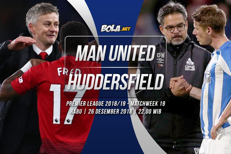 Prediksi Manchester United vs Huddersfield Town 26 Desember 2018