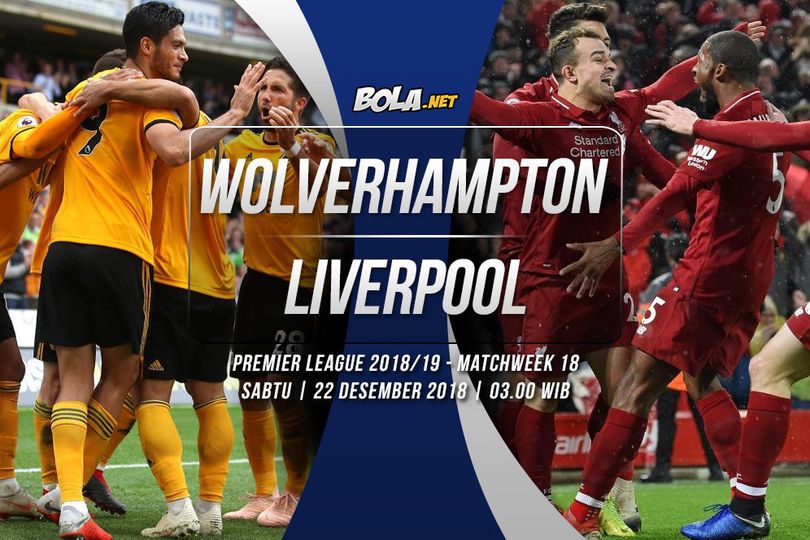 Data dan Fakta Premier League: Wolverhampton vs Liverpool