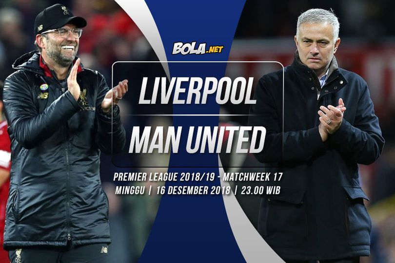 Data dan Fakta Premier League: Liverpool vs Manchester United