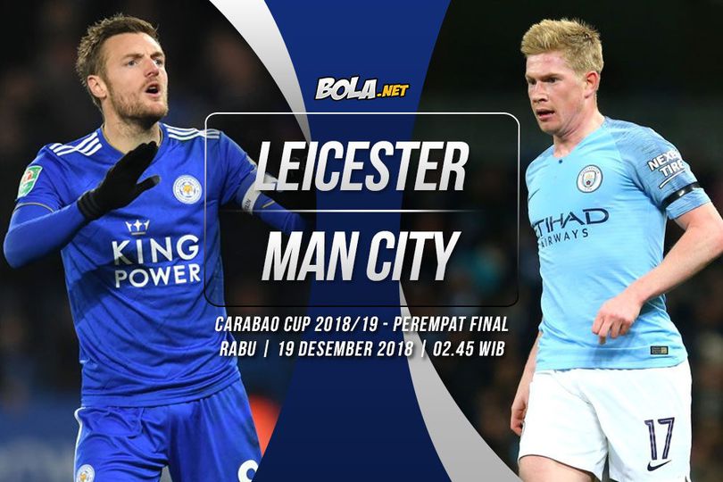 Prediksi Leicester City vs Manchester City 19 Desember 2018
