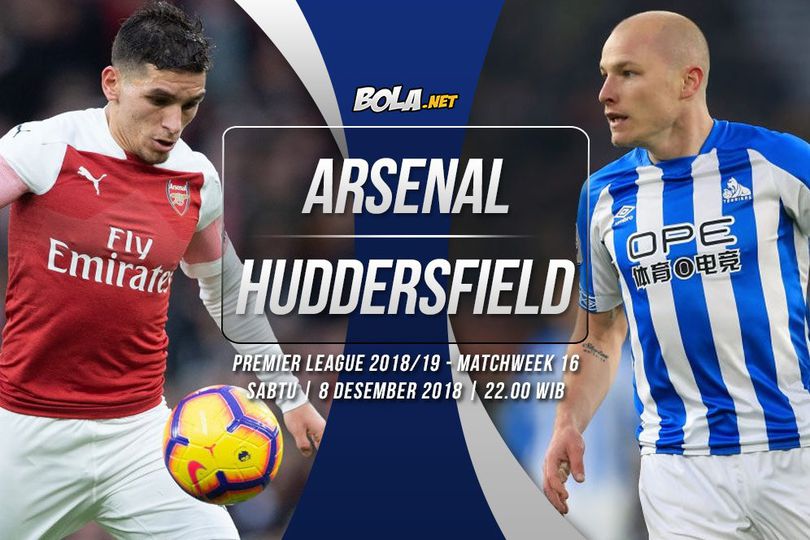 Data dan Fakta Premier League: Arsenal vs Huddersfield