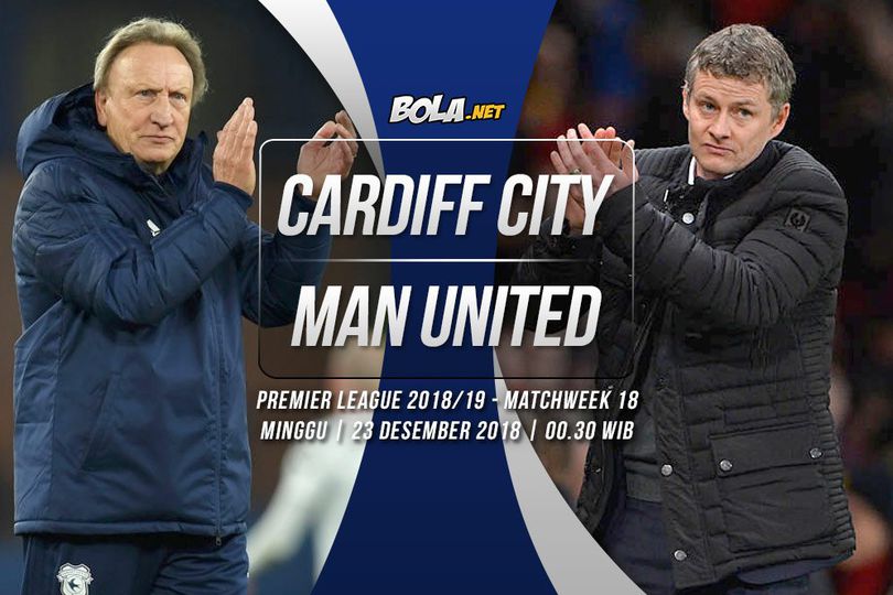 Data dan Fakta Premier League: Cardiff City vs Manchester United