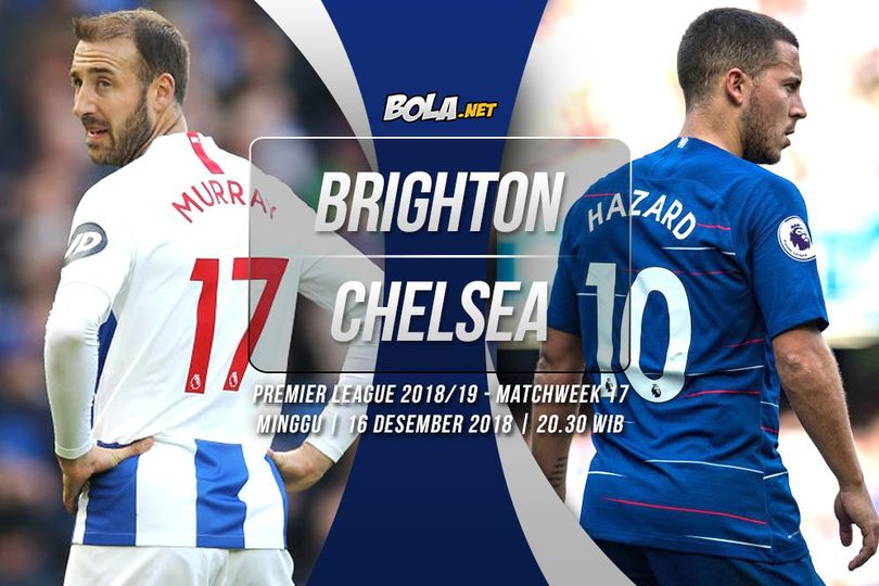 Data dan Fakta Premier League: Brighton vs Chelsea