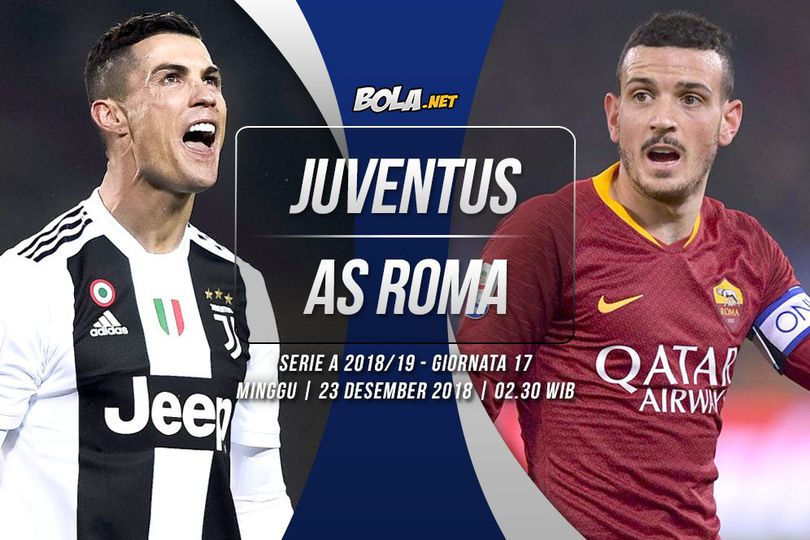 Data dan Fakta Serie A: Juventus vs AS Roma