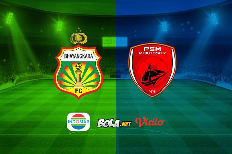 Live Streaming Liga 1 di Indosiar: Bhayangkara FC vs PSM Makassar