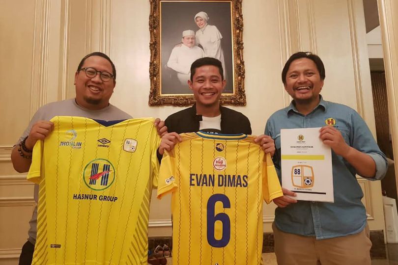 Evan Dimas Resmi Bergabung dengan Barito Putera